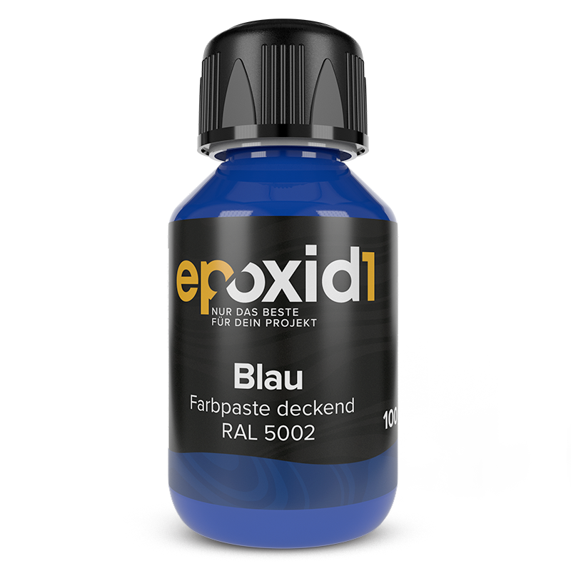 Epoxid1 blaue Epoxidharz Farbpaste