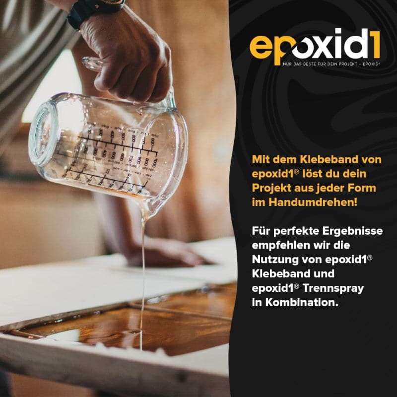 Mit dem epoxid1 Trennklebeband erziehlst du perfekte Ergebnisse